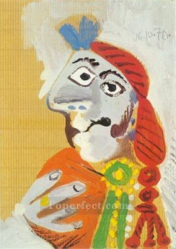 Busto de matador 4 1970 cubismo Pablo Picasso Pinturas al óleo